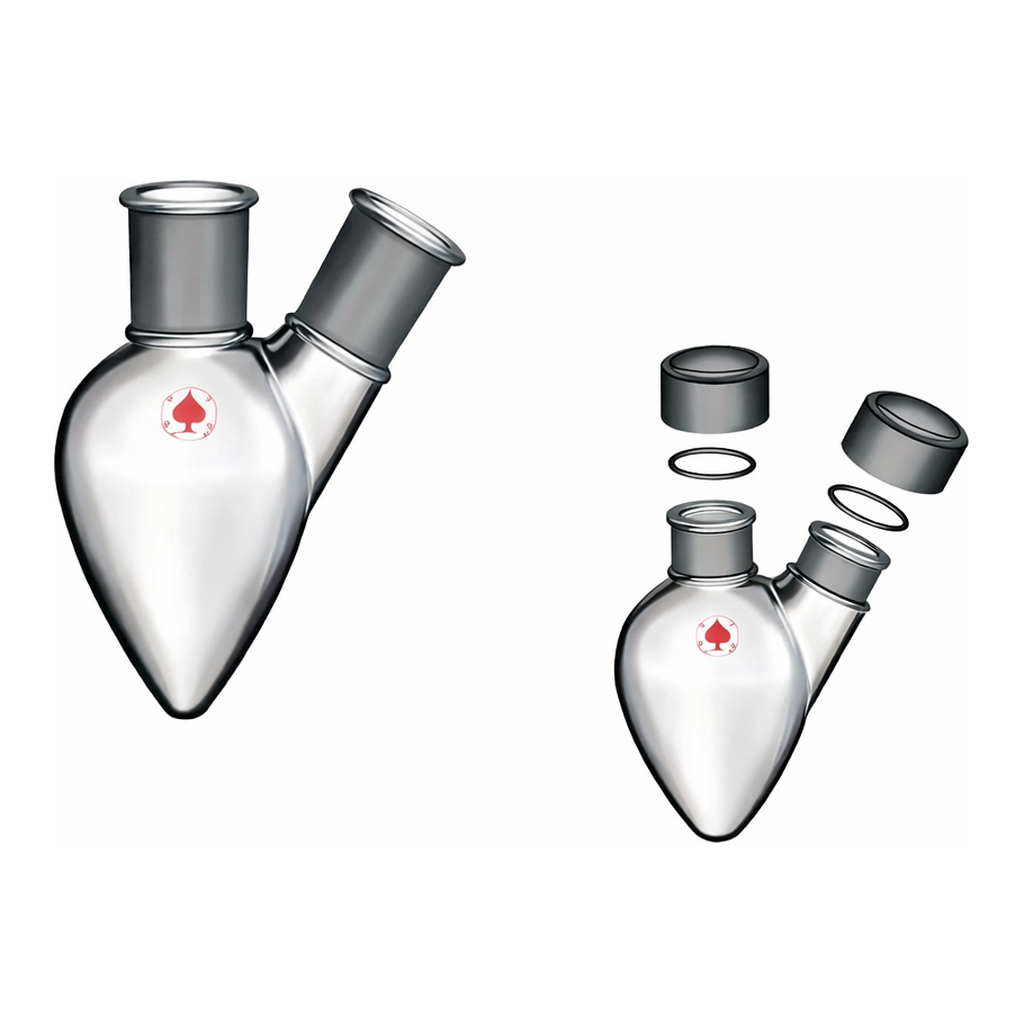 Merck ACE Micro/Mini-Lab pear-shaped flask