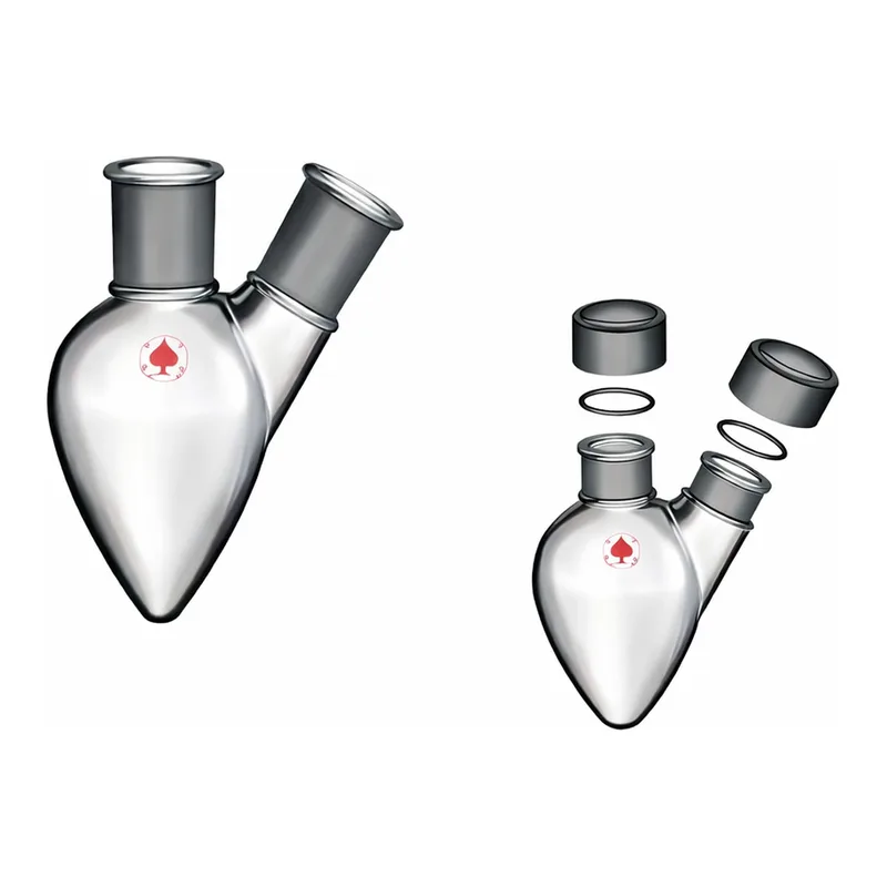 Merck ACE Micro/Mini-Lab pear-shaped flask