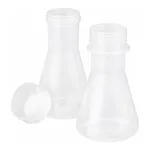 Merck BRAND Erlenmeyer flask, wide-neck, screw cap, PP