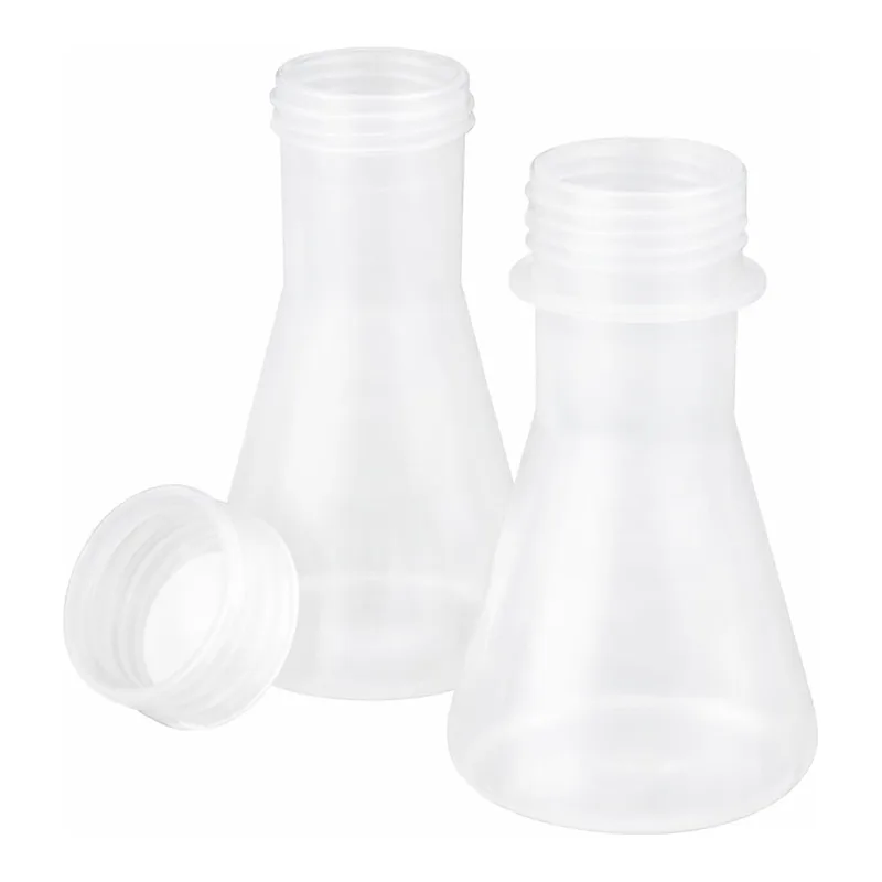 Merck BRAND Erlenmeyer flask, wide-neck, screw cap, PP