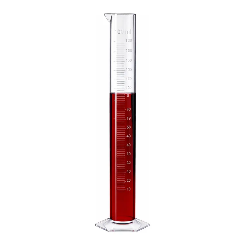 Merck BRAND graduated cylinder, PMP, embossed scale