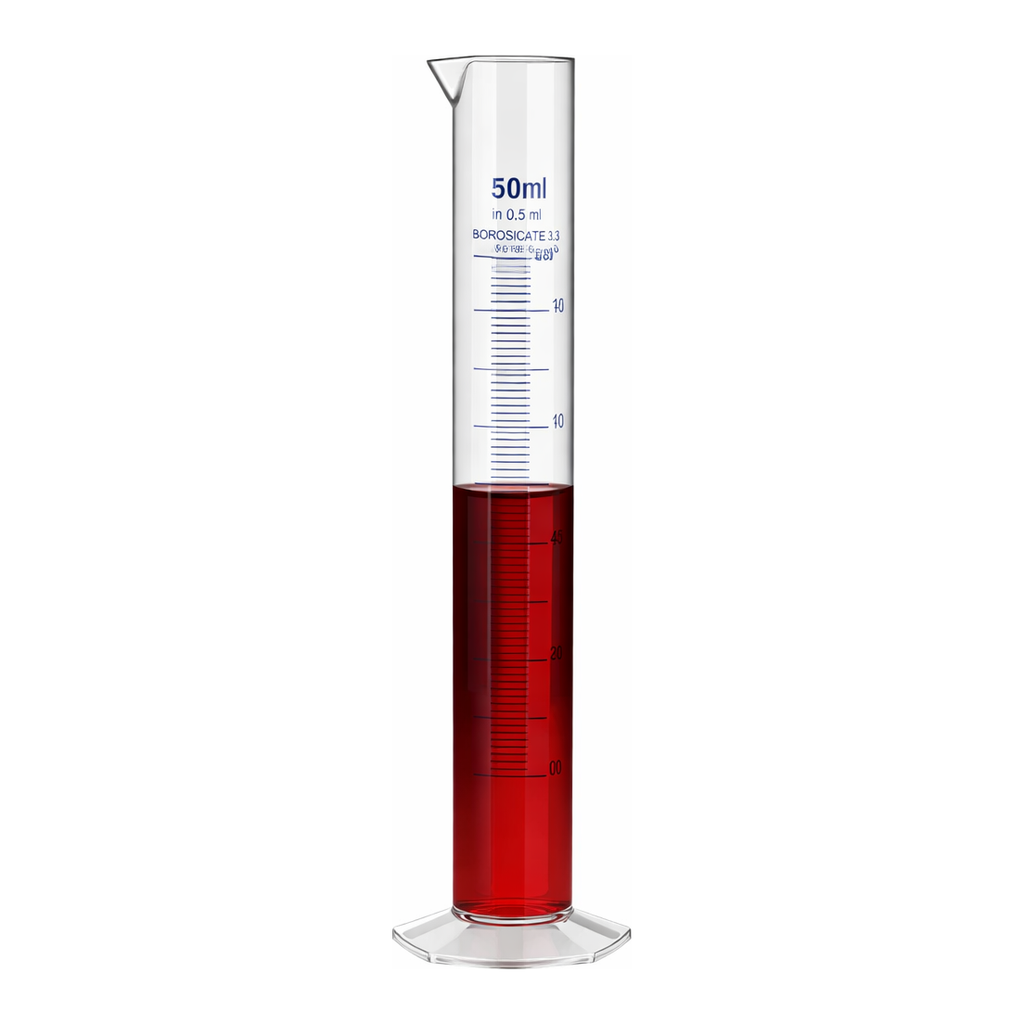 Merck BRAND graduated cylinders, PMP, blue scale