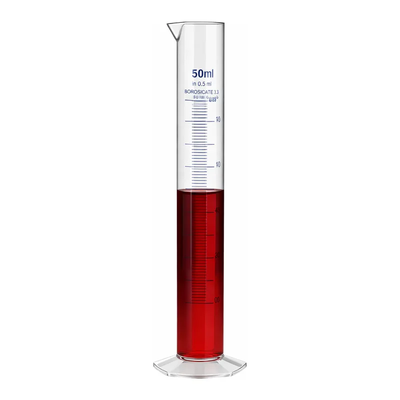 Merck BRAND graduated cylinders, PMP, blue scale