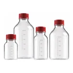 Merck Corning Costar traditional, round, plastic storage bottles
