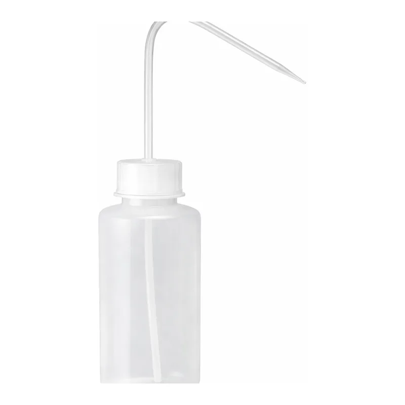 Merck Corning narrow mouth wash bottle, reusable