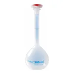 Merck Corning reusable volumetric flask, Class B