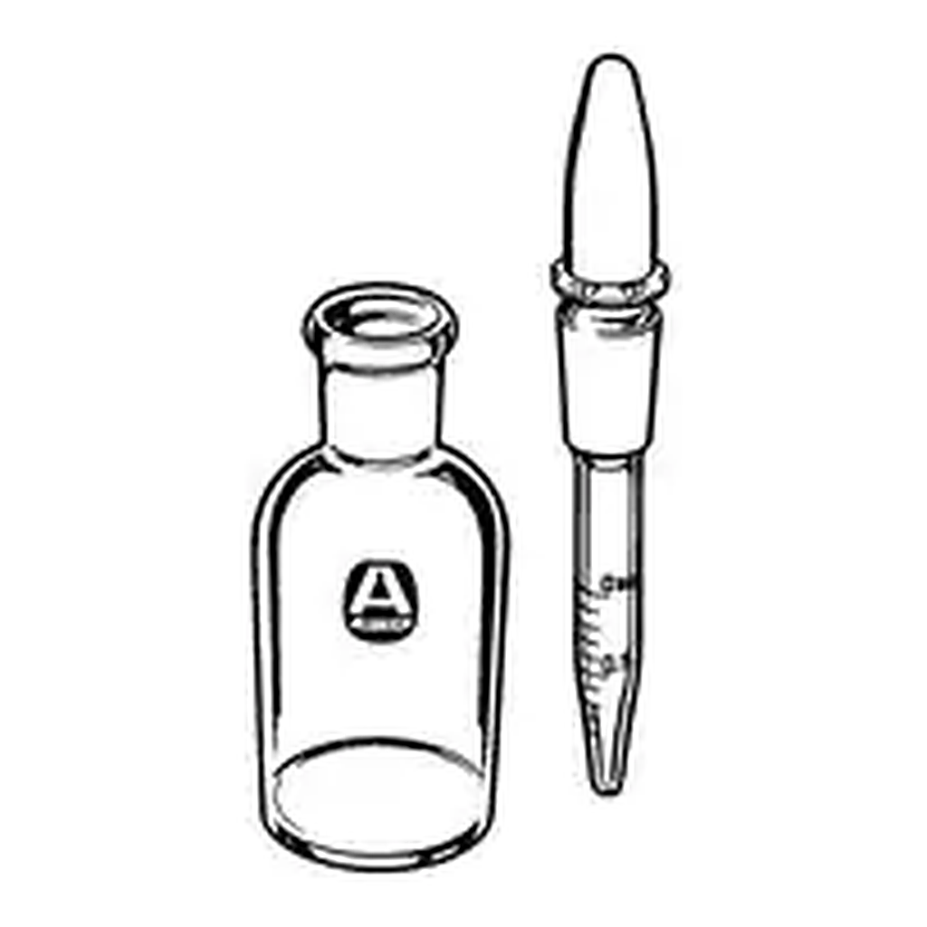 Merck Dropping bottle with graduated dropper