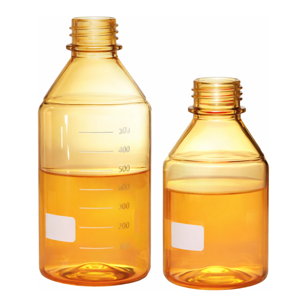 Merck Duran graduated laboratory bottles, without caps