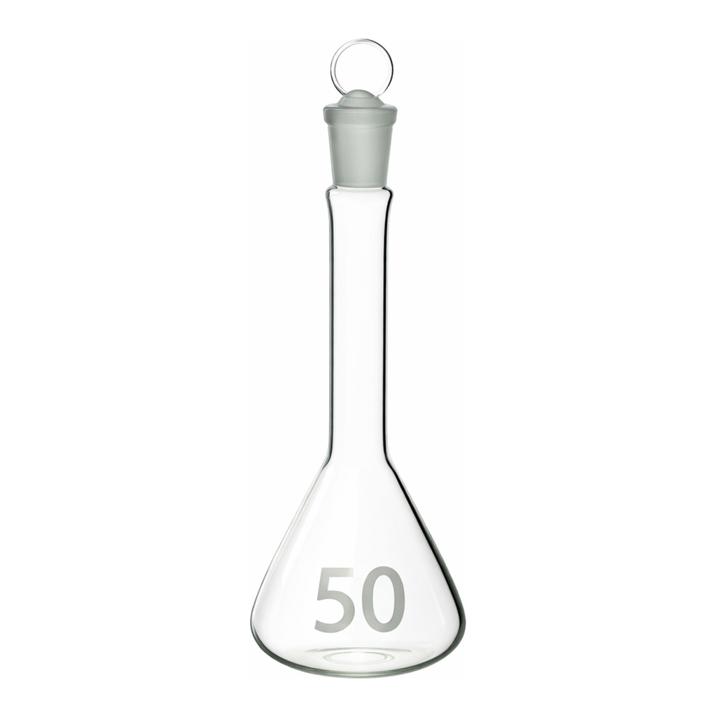 Merck Kimax heavy-duty wide-mouth, large numbers volumetric flasks - CLASS A