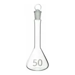 Merck Kimax heavy-duty wide-mouth, large numbers volumetric flasks - CLASS A