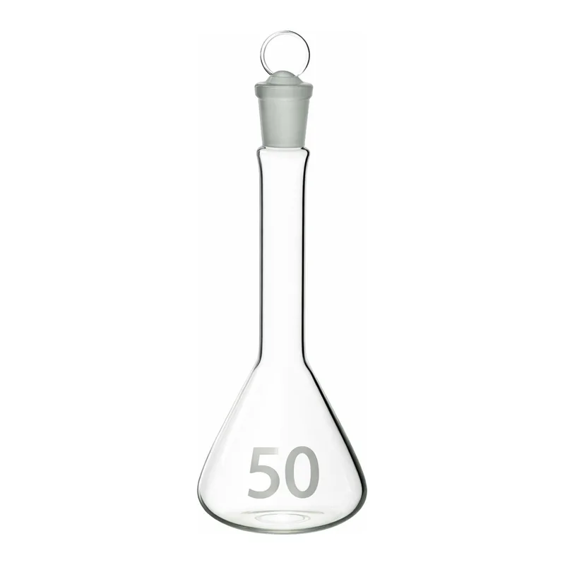 Merck Kimax heavy-duty wide-mouth, large numbers volumetric flasks - CLASS A