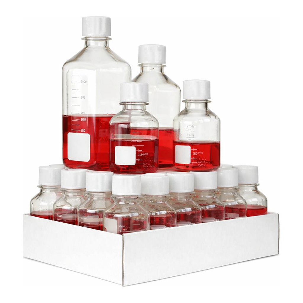 Merck Nalgene media bottles, style 2019