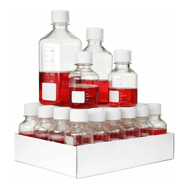 Merck Nalgene media bottles, style 2019