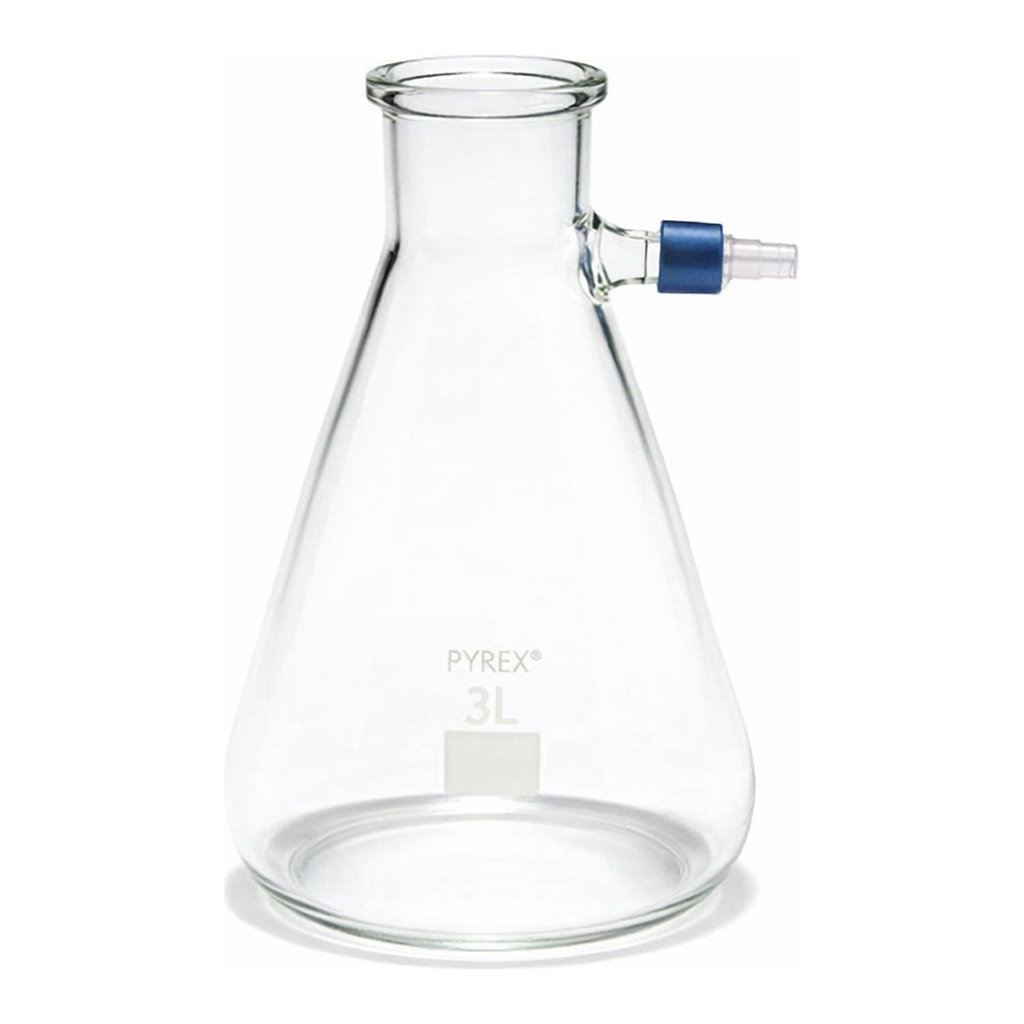 Merck Pyrex Büchner filter with side arm and screwthread connector