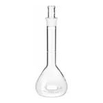 Merck Pyrex class A volumetric flask with ST joint, flask only