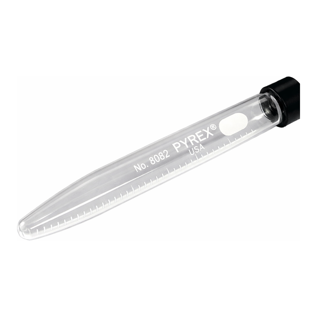Merck Pyrex centrifuge tubes, conical with screw cap