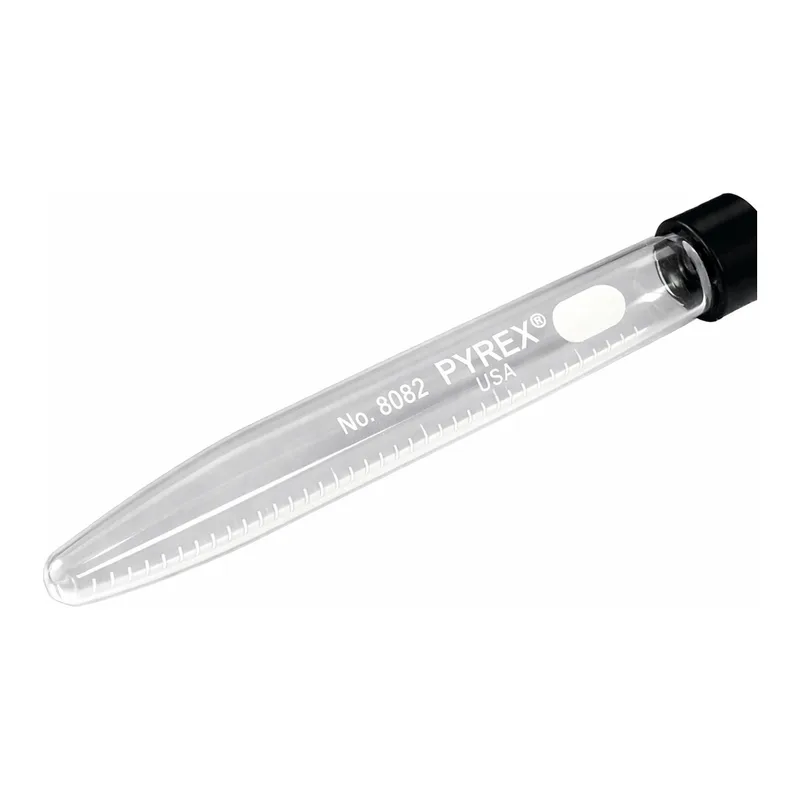 Merck Pyrex centrifuge tubes, conical with screw cap