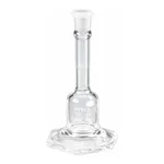 Merck Pyrex certified and serialized micro volumetric flask, with Pyrex stopper
