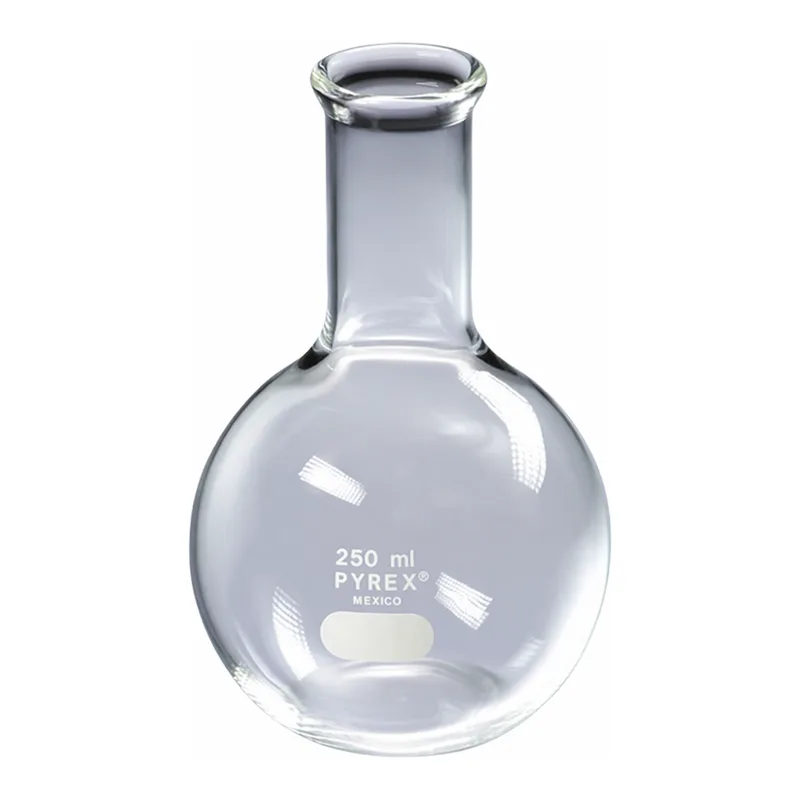 Merck Pyrex Florence flat-bottom flask