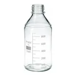 Merck Pyrex Media-Lab Bottles, plastic coated, with-out cap and pouring ring, with printed trace code