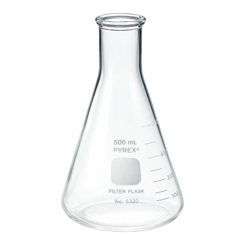 Merck Pyrex heavy-wall graduated filtering flask