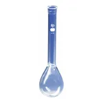 Merck Pyrex Kjeldahl, round-bottom, long neck flask