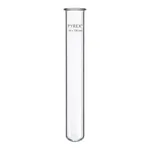 Merck Pyrex Test tubes, with rim, heavy wall