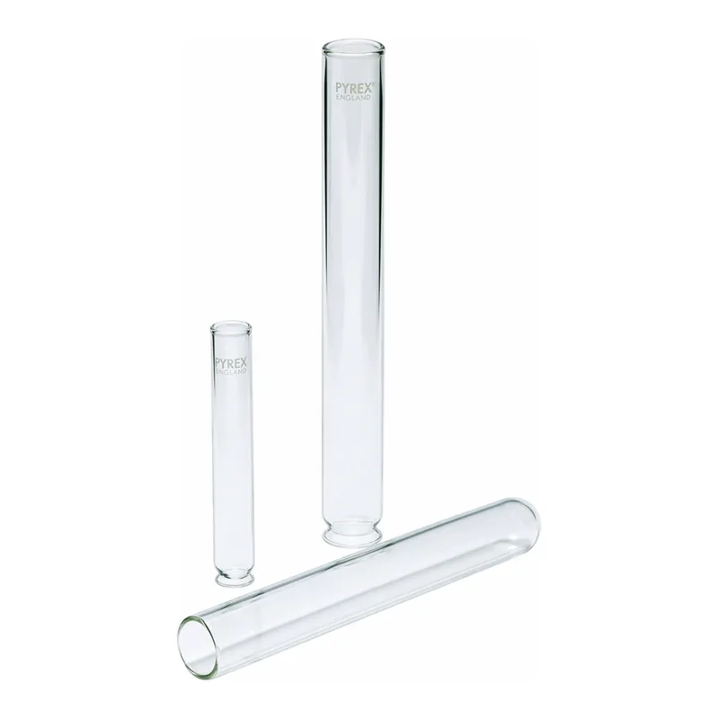 Merck Pyrex Test tubes, without rim, medium wall