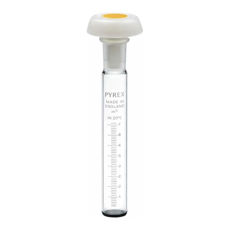 Merck Pyrex Test tubes with standard ground stoppers
