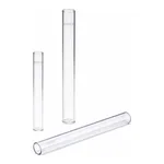 Merck Pyrex Test tubes, without rim, heavy wall