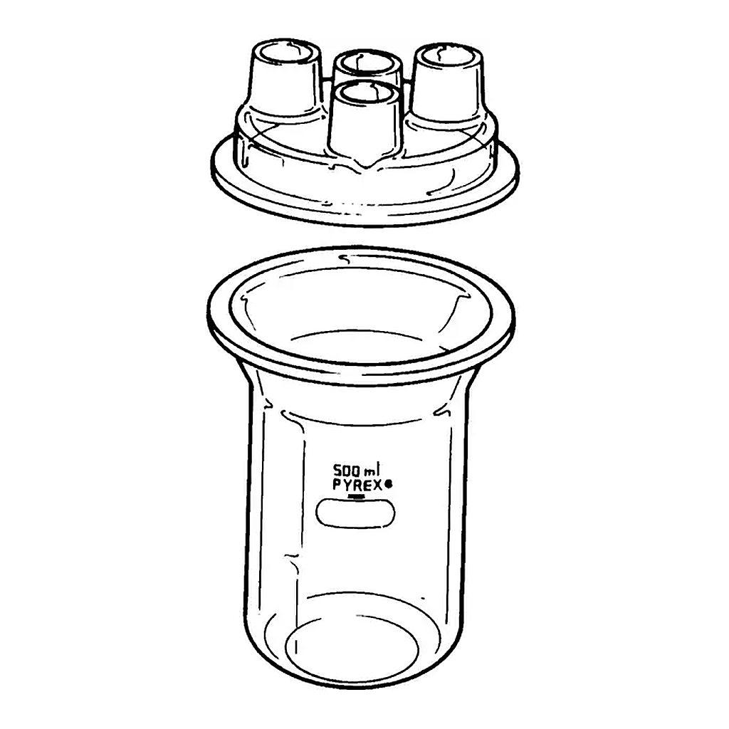 Merck Pyrex resin reaction kettles