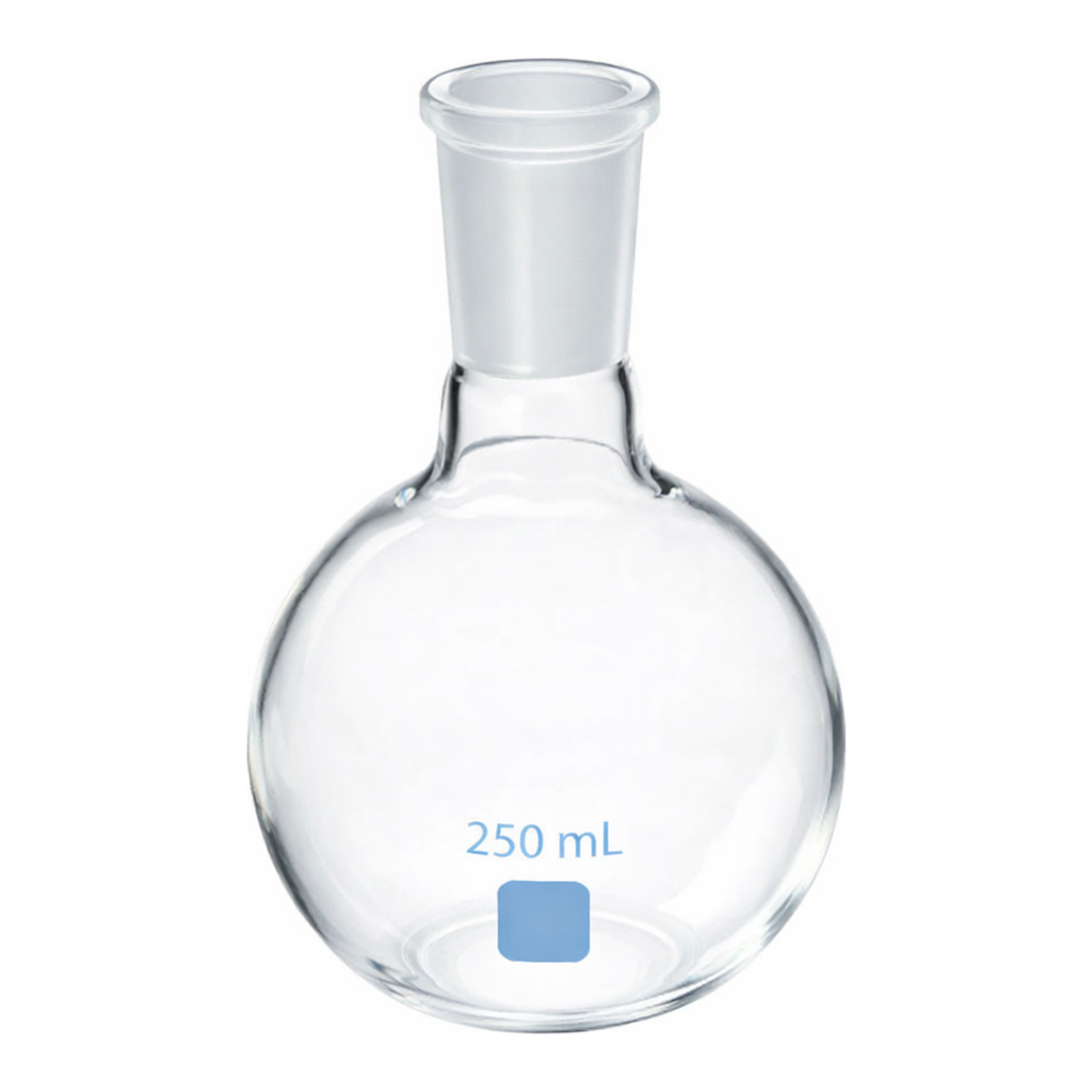 Merck Pyrex VISTA flat-bottom boiling flask