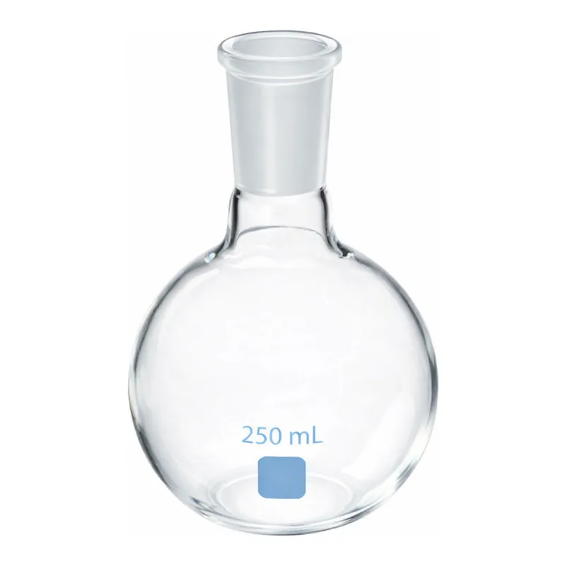Merck Pyrex VISTA flat-bottom boiling flask