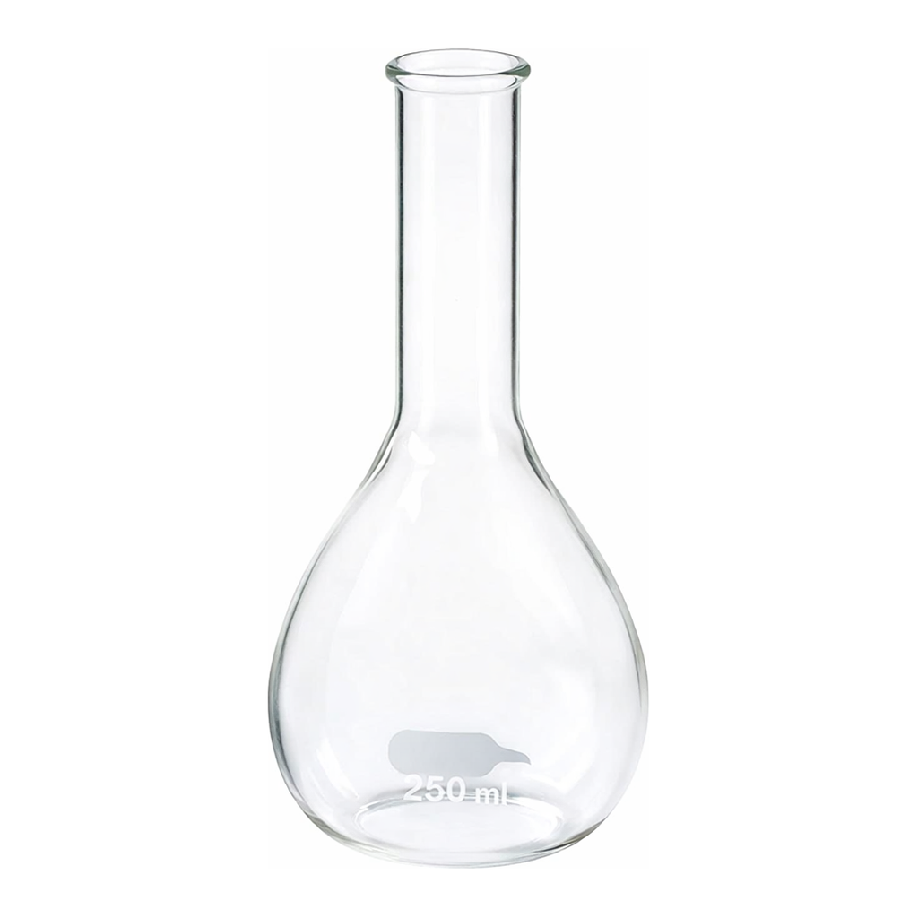 Merck Pyrex volumetric flask, phosphoric acid