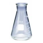 Merck Pyrex wide-mouth Erlenmeyer flask