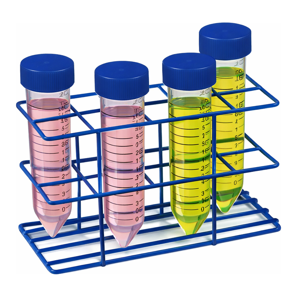 Merck Scienceware centrifuge tube rack, epoxy-coated steel
