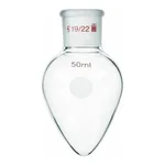 Merck Synthware pear shaped flask