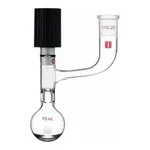 Merck Synthware storage flask with standard taper side arm