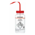 Merck Wide mouth safety labelled wash bottle