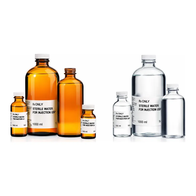 Merck Wheaton narrow mouth bottles with caps