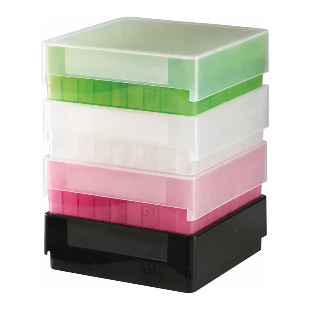 Merck 81-Well microtube storage box, for 1.5-2.0 mL tubes