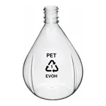 Merck Ace drying flask, pear-shaped, with side indents