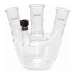 Merck Ace European-style three-neck flask