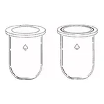 Merck Ace flat-bottom reaction flasks