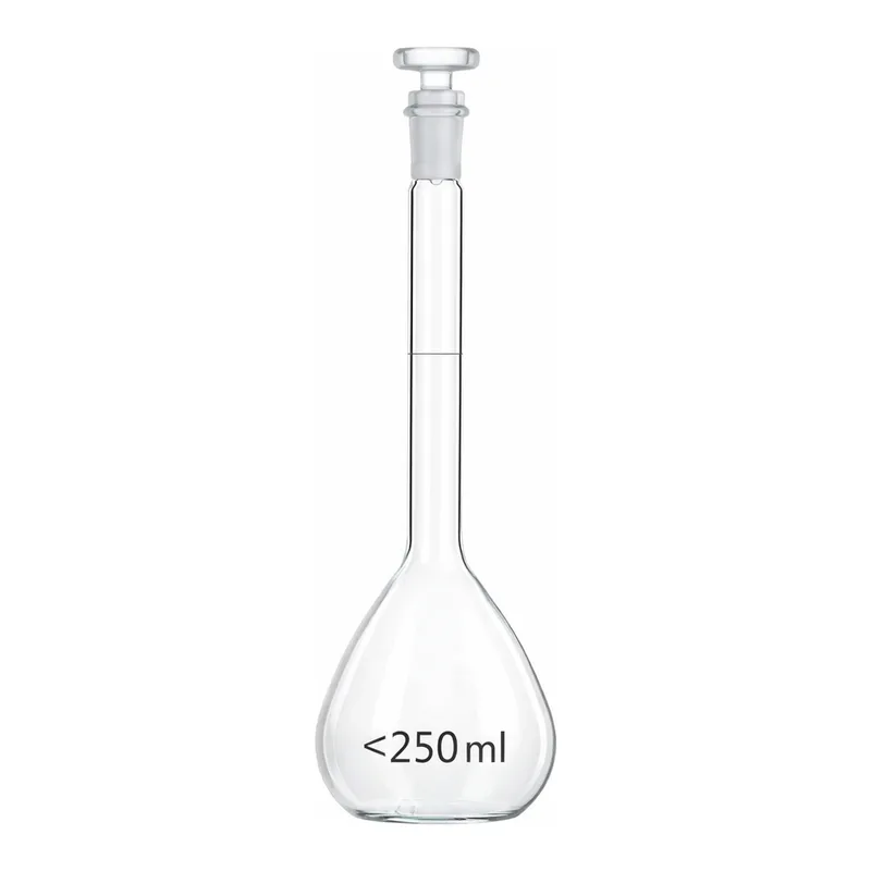 Merck BRAND BLAUBRAND volumetric flask, glass stopper, clear glass