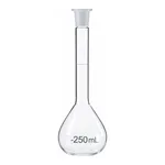 Merck BRAND BLAUBRAND volumetric flask, PP stopper, clear glass