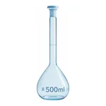 Merck BRAND BLAUBRAND volumetric flask PUR-coated