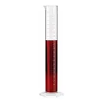 Merck BRAND graduated cylinder, PMP, embossed scale
