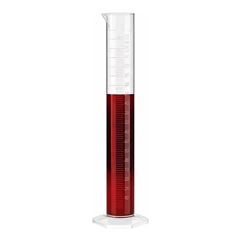 Merck BRAND graduated cylinder, PMP, embossed scale