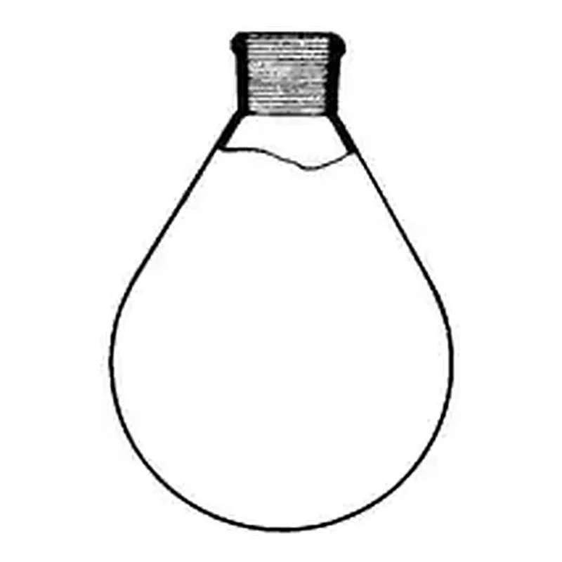 Merck Büchi evaporating flask, pear-shaped